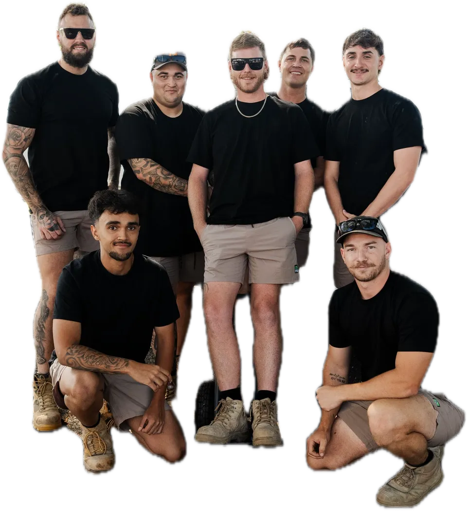 Bongaree Hot Water Services team